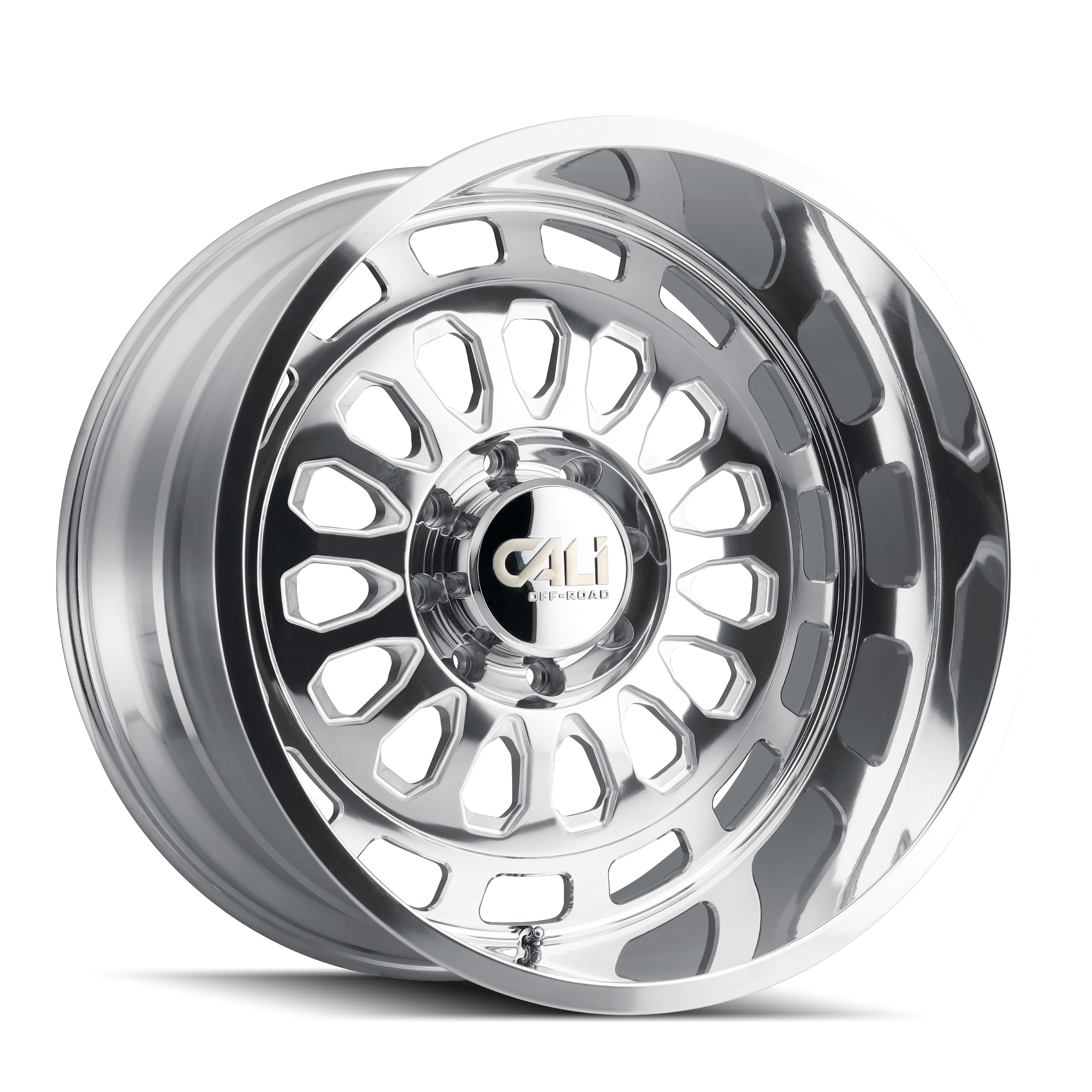 CALI OFF-ROAD PARADOX 9113 POLISHED 20X10 6-135 -25MM 87.1MM